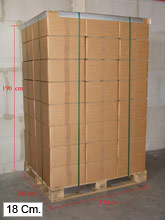 18cm Palet Kaal Groot